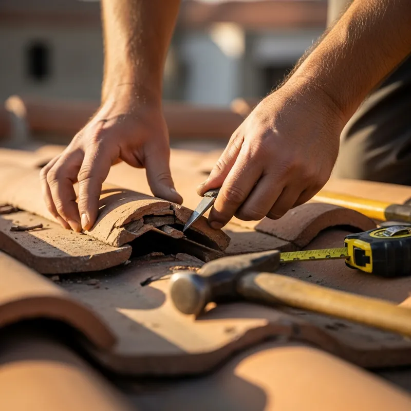 Dachreparatur